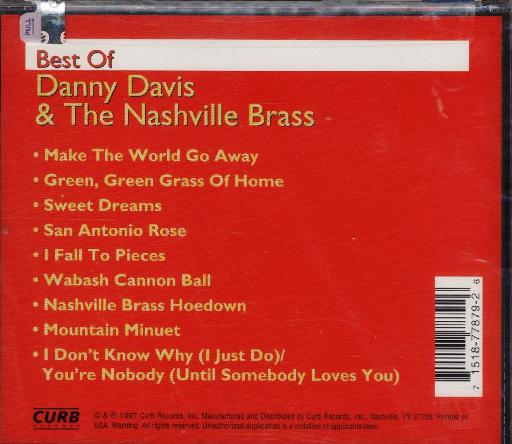 Danny Davis & The Nashville Brass - The Best Of - Click Image to Close